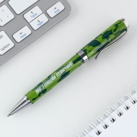 Ручка металл &laquo;Настоящий мужчина&raquo;, синяя паста 1.0 мм