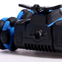 Машина радиоуправляемая &laquo;МЕГА перевертыш&raquo;, световые и звуковые эффекты, цвет синий