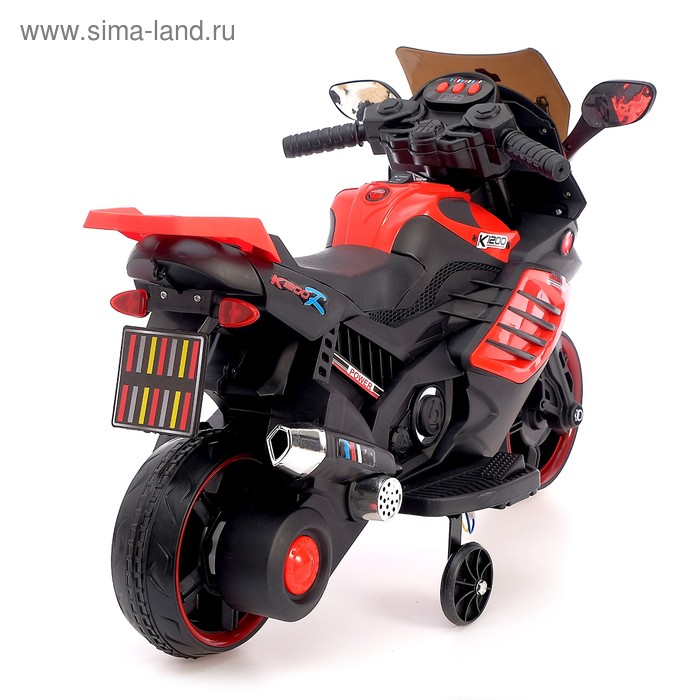 Детский электромобиль &laquo;Спортбайк&raquo;, цвет красный