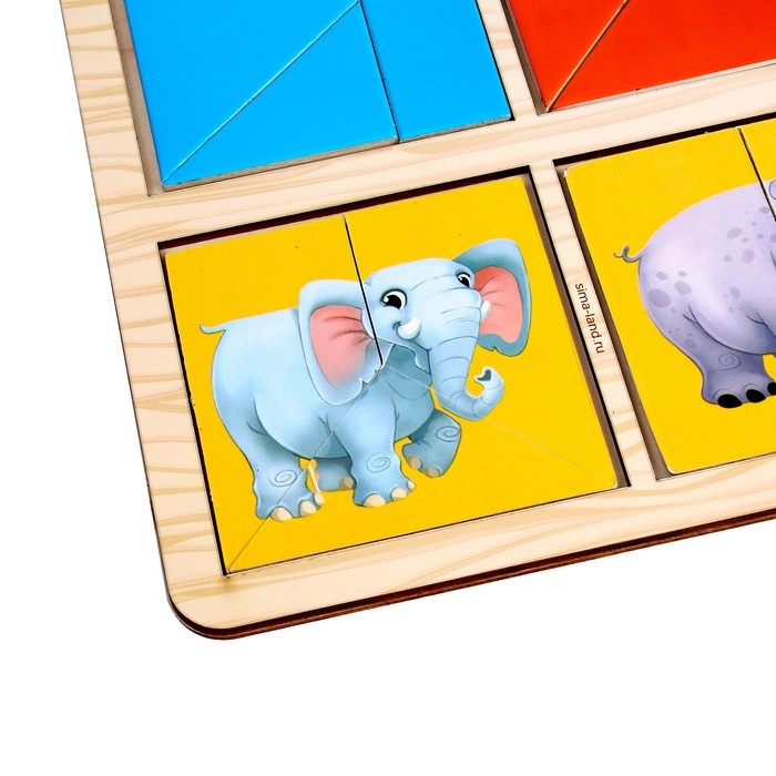 Квадраты Никитина, &laquo;Изучаем животных Африки&raquo;