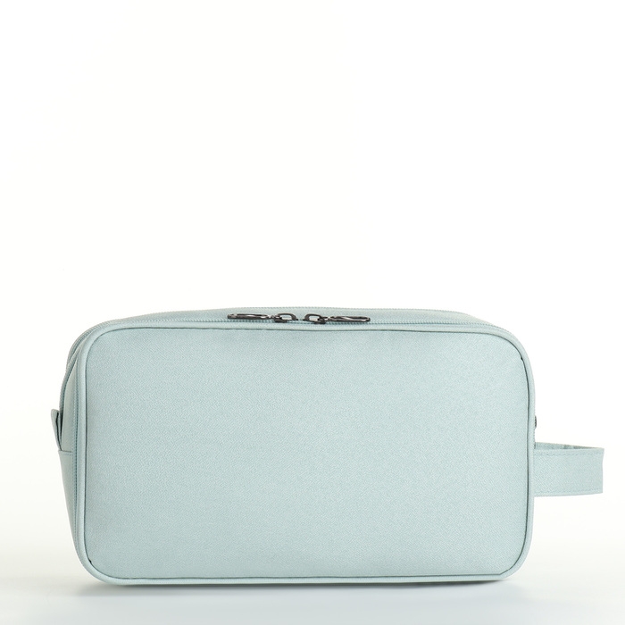 Косметичка на молниях, цвет голубой Косметичка на молниях, цвет голубой