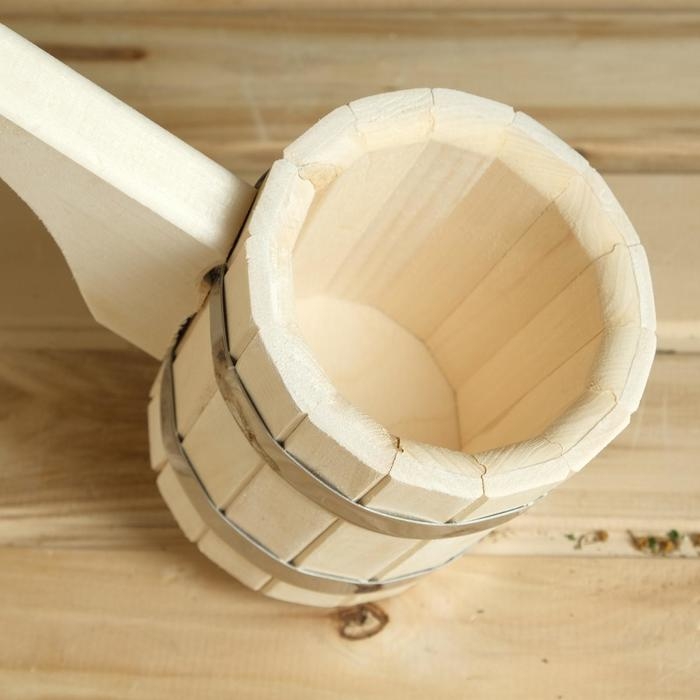 Набор для бани и сауны 3 в 1, ковш 0,8 л, запарник 9 л, шайка 10 л Набор для бани и сауны 3 в 1, ковш 0,8 л, запарник 9 л, шайка 10 л