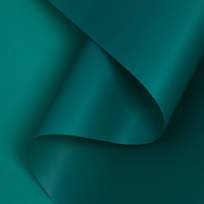 Пленка матовая, мятно-бирюзовая, 0,58 х 10 м Пленка матовая, мятно-бирюзовая, 0,58 х 10 м