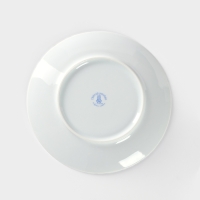 Тарелка фарфоровая &laquo;Верона&raquo;, d=20 см, белая, цвет белый