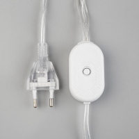 Светодиодная фигура &laquo;Мультяшный олень&raquo; 45 &times; 40 &times; 25 см, акрил, 50 LED, 220 В, свечение белое