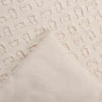 Покрывало LoveLife Tufting: Квадрат цв.бежевый,  200*230&plusmn;5см, микрофайбер, 100% п/э