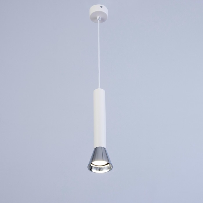 Светильник подвесной "Кларнета" GU10 35Вт белый 7х7х25,5-125,5см