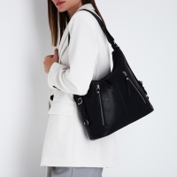 Сумка-мешок на молнии, цвет синий Сумка-мешок на молнии, цвет синий