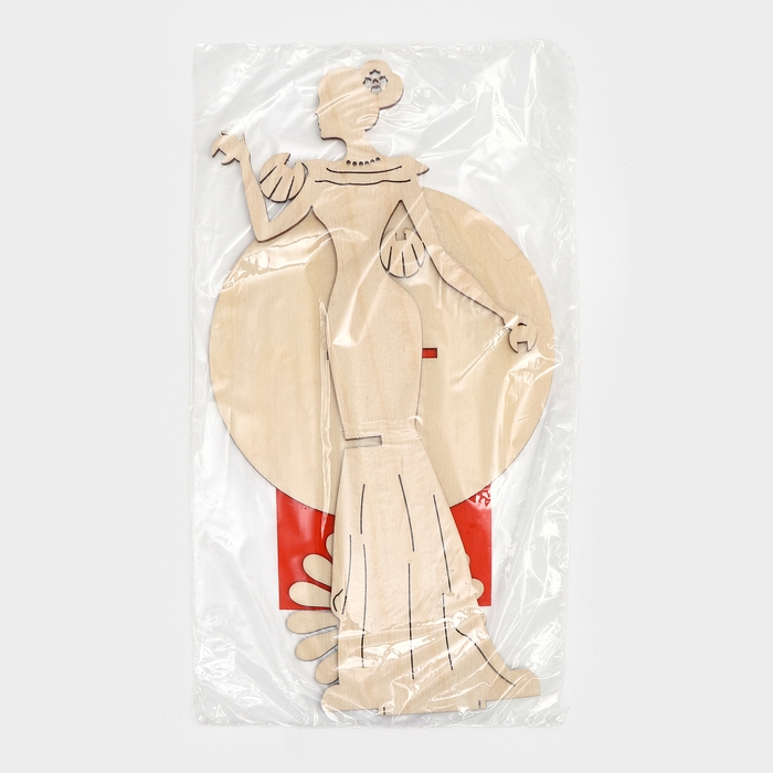 Салфетница деревянная &laquo;Статная&raquo;, с держателем для чая, 25&times;13&times;13 см