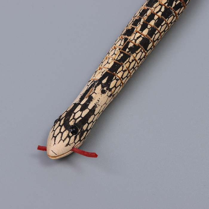 Новый год! Деревянная игрушка &laquo;Змея&raquo;, 50 &times; 1,6 &times; 1,6 см МИКС