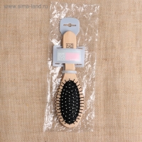 Расчёска массажная, 5,8 × 21,5 см, цвет «светлое дерево» Расчёска массажная, 5,8 × 21,5 см, цвет «светлое дерево»