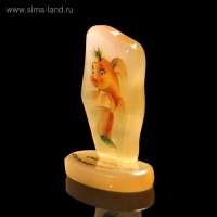 Оберег «Рыбка - исполнения желаний», на подставке, селенит Оберег «Рыбка - исполнения желаний», на подставке, селенит