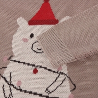 Костюм вязаный Крошка Я "Зимний мишка" рост 86-92 см