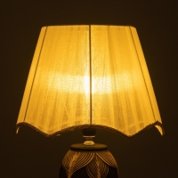 Абажур "Буржуа" белый Е27/Е14 25х25х19 см Абажур "Буржуа" белый Е27/Е14 25х25х19 см