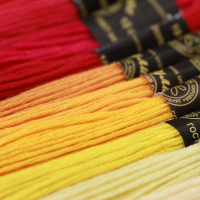 Набор ниток мулине &laquo;Петербурженка&raquo;, 10 &plusmn; 1 м, 100 шт, цвет разноцветный