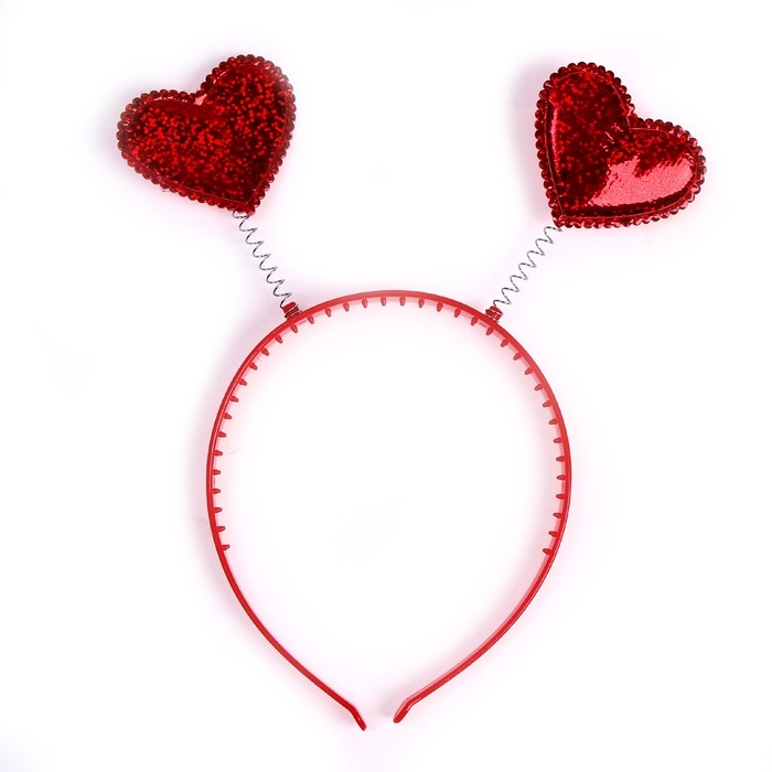 Карнавальный ободок &laquo;Сердечки&raquo;