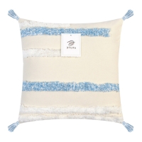 Наволочка декоративная &laquo;Этель&raquo; Бохо, 45х45 см, цвет молочный, 100% хлопок