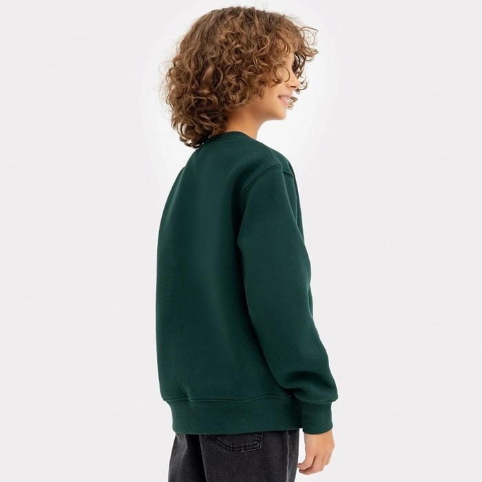 Свитшот для мальчика, НАЧЁС, цвет пихта, рост 104-110 см