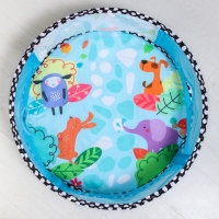 Развивающий коврик с дугами &laquo;Совушка&raquo;, бортик, 77х76 см.