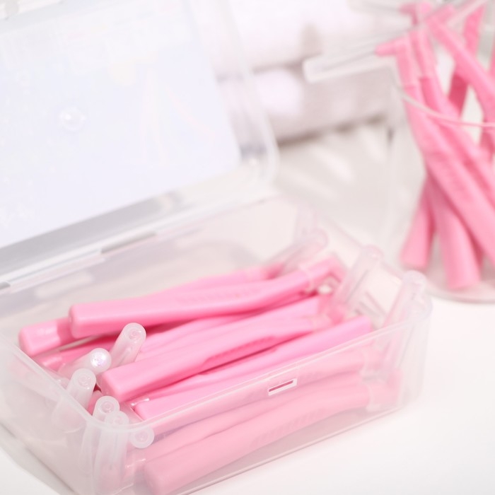 Ершики для брекетов и зубов, набор 20 шт., 0.6 мм Ершики для брекетов и зубов, набор 20 шт., 0.6 мм