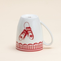 Новогодняя кружка SL Home &laquo;Прекрасное время&raquo;, 400 мл, 9&times;10 см, фарфор, белая