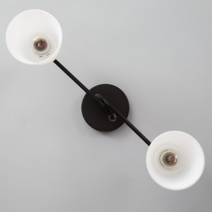 Люстра Люстра "Адель" 2х40Вт Е27 черный/золото 45х12х25см