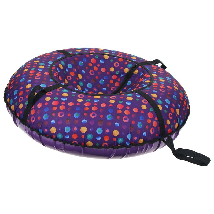 Тюбинг-ватрушка ONLITOP, диаметр чехла 105 см, цвета МИКС Тюбинг-ватрушка ONLITOP, диаметр чехла 105 см, цвета МИКС