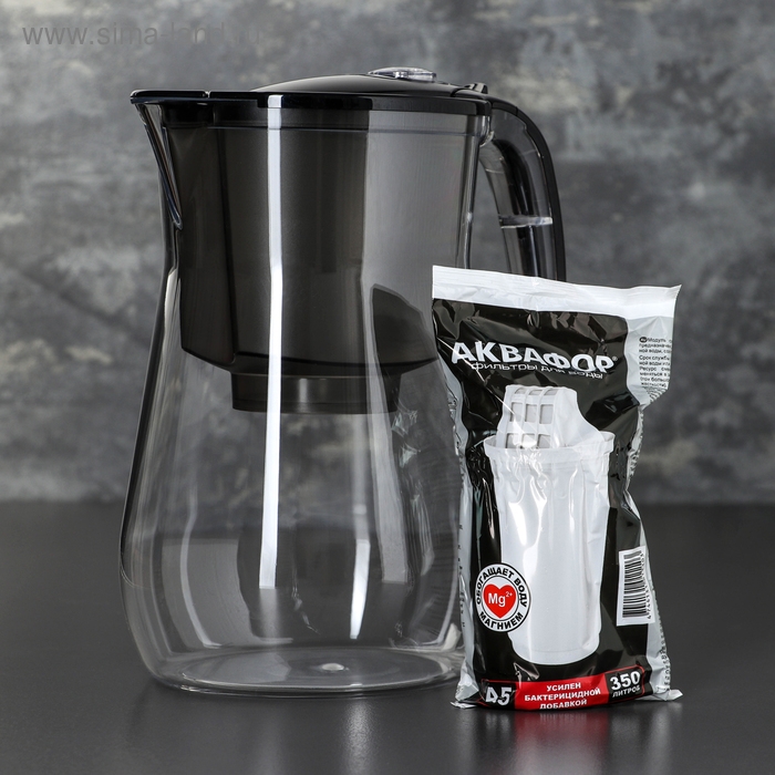 Фильтр-кувшин «Аквафор-Прованс», 4,2 л, цвет чёрный Фильтр-кувшин «Аквафор-Прованс», 4,2 л, цвет чёрный