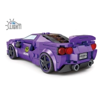 Конструктор Гонка &laquo;Скелер&raquo;, световые эффекты, 281 деталь