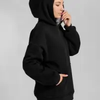 Худи Furry Oversize, черное, размер ХL/XXL