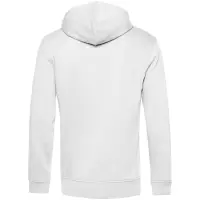 Толстовка на молнии с капюшоном унисекс BNC Inspire (Organic), белая, размер XXL