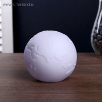 Ночник "Планета" LED батарейки LR14 белый 8,5х8,5х9 см RISALUX