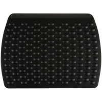 Подставка для ног, Стамм, 34,3 х 10,5 х 44,7 см, рельефная поверхность, черная