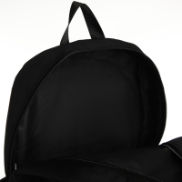 Рюкзак школьный на молнии, 5 карманов, цвет чёрный Рюкзак школьный на молнии, 5 карманов, цвет чёрный