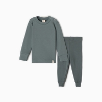 Комплект детский термо (джемпер, брюки) MINAKU, цвет хаки, рост 74-80 см Комплект детский термо (джемпер, брюки) MINAKU, цвет хаки, рост 74-80 см