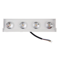 Светильник фасадный &laquo;Каскад&raquo;, FSD-092, 4 Вт, 3000К, 4 луча, IP65, 220 В, металл, белый