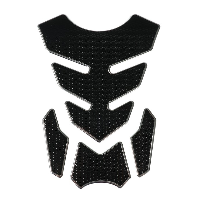 Наклейка защитная на топливный бак мотоцикла, 20&times;14 см