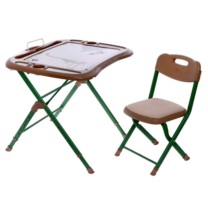 Комплект детской мебели &laquo;Растущий&raquo;, с динозаврами