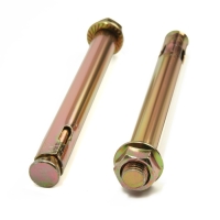 Анкерный болт ЛОМ, с гайкой, оцинкованный, 20х200 мм, 14 шт Анкерный болт ЛОМ, с гайкой, оцинкованный, 20х200 мм, 14 шт