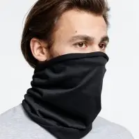 Многофункциональная бандана Dekko, черная Многофункциональная бандана Dekko, черная