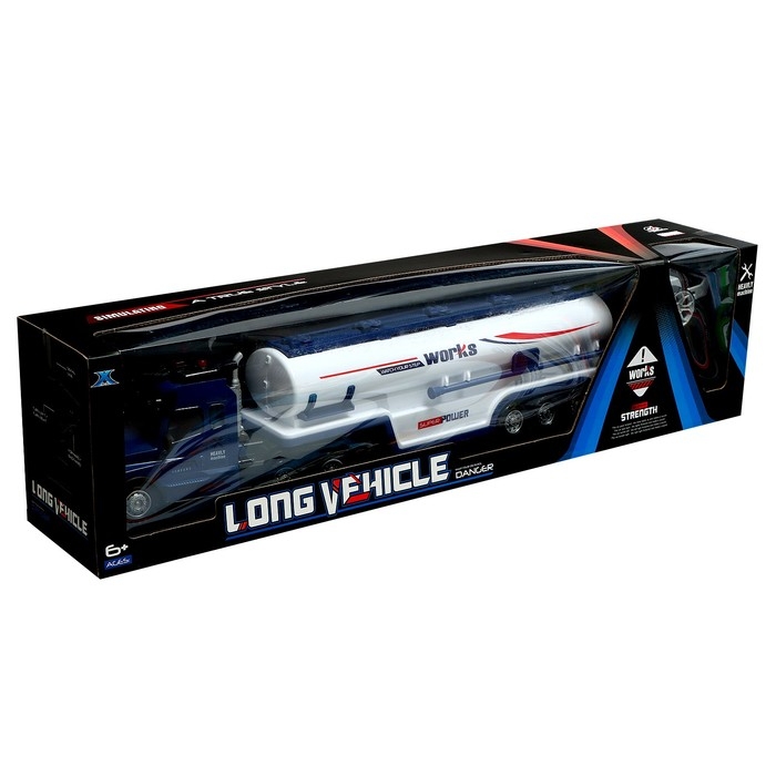 Грузовик радиоуправляемый &laquo;Бензовоз&raquo;, работает от батареек, световые эффекты