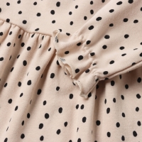 Платье Крошка Я "Киса" рост 80-86 см, бежевый Платье Крошка Я "Киса" рост 80-86 см, бежевый