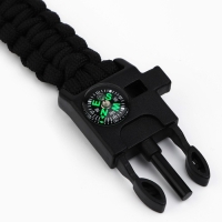 Браслет для выживания &laquo;Стальной характер&raquo;, 26 х 2,5 см.