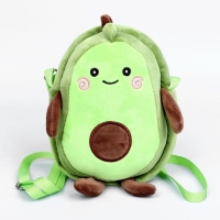 Сумка детская плюшевая «Авокадо», 25х7х20 см Сумка детская плюшевая «Авокадо», 25х7х20 см