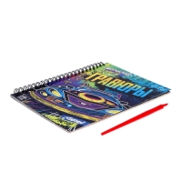 Творческая книга &laquo;Гравюры. Стирай, рисуй&raquo;, 14 стр.