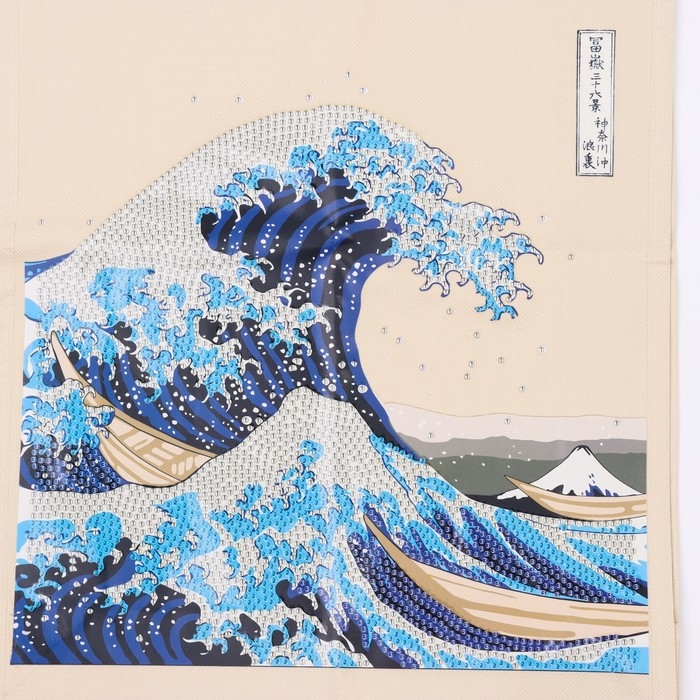 Шоперы с алмазной мозаикой &laquo;Волна&raquo;