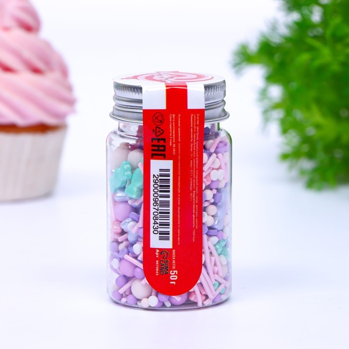 Кондитерская посыпка Кондитерская посыпка "Микс №5", 50 г