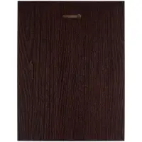 Плакетка Plaque, большая, вишня с золотистой пластиной