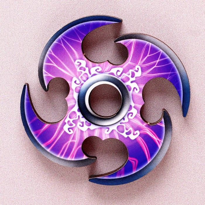 Деревянное оружие детское сувенирное &laquo;Сюрикен&raquo;, молнии