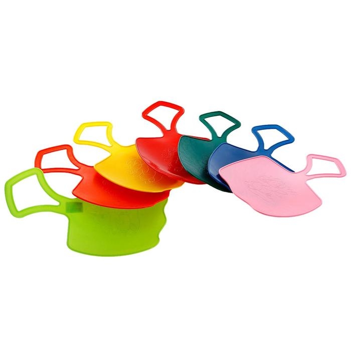 Санки ледянка &laquo;Зайка&raquo;, цвета МИКС